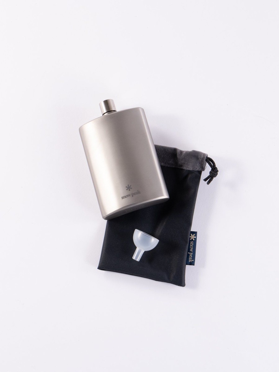 Snow Peak Titanium Medium Flask | Home