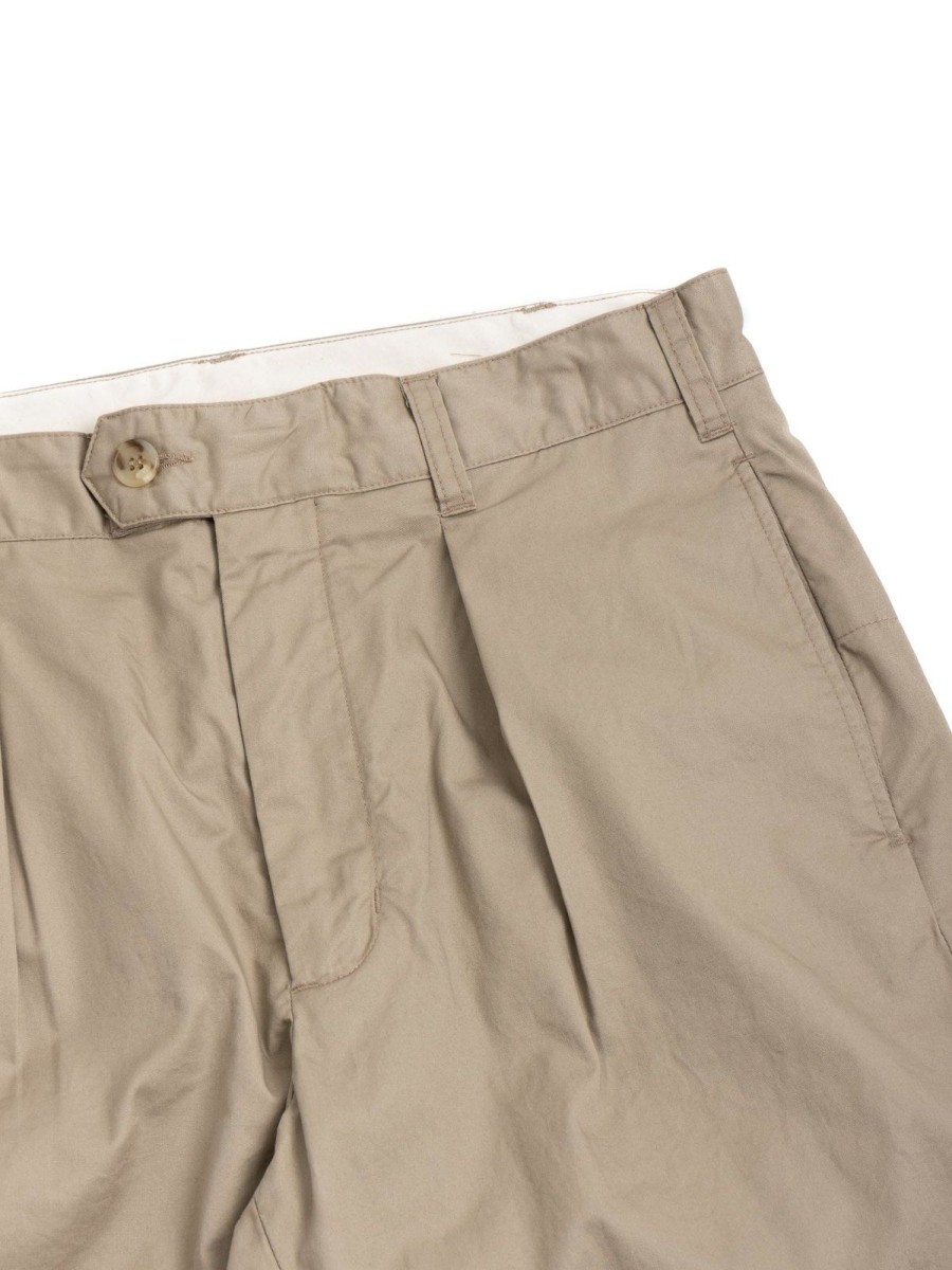 Engineered Garments Carlyle Pant Khaki Highcount Twill | Trousers