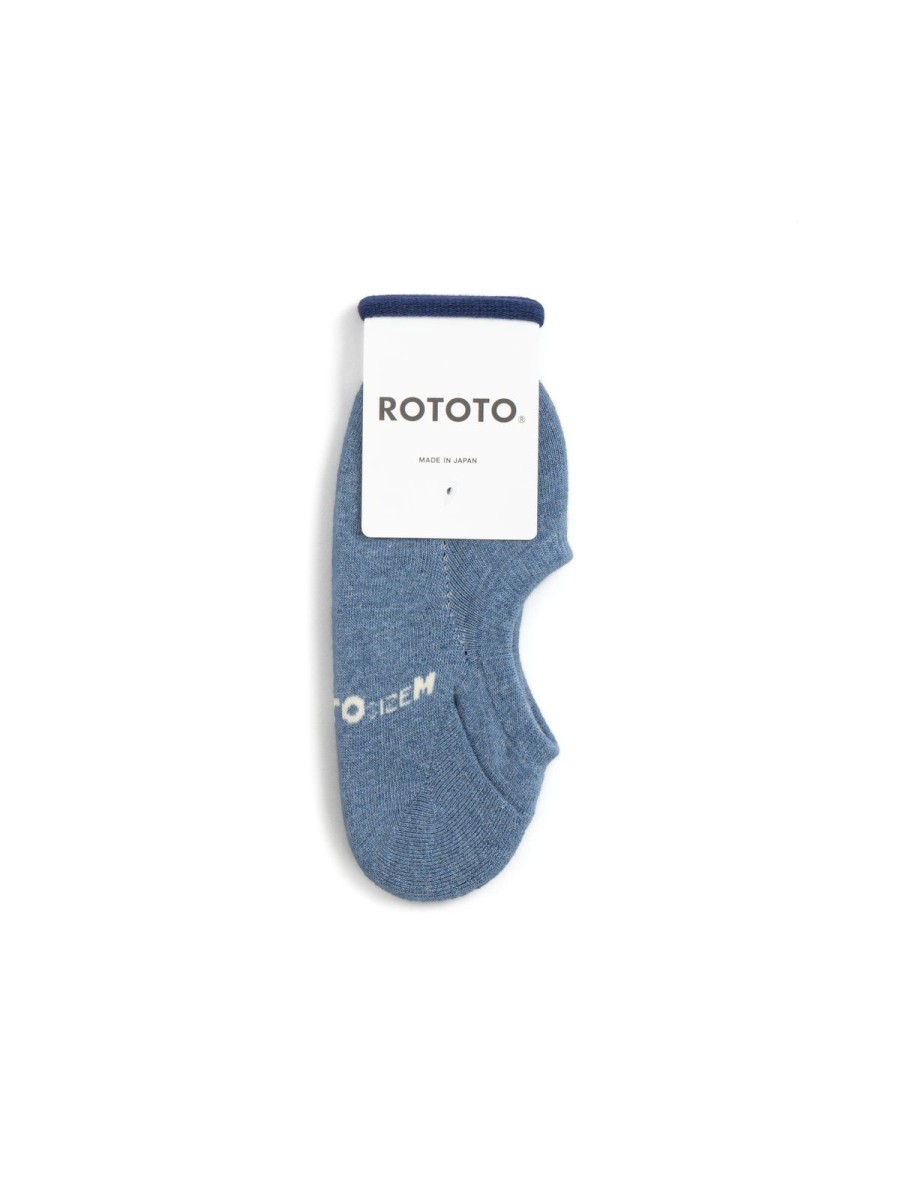 RoToTo Pile Foot Cover M.Blue | Socks