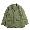 Engineered Garments Loiter Jacket Olive Cotton Hemp Satin | Jackets