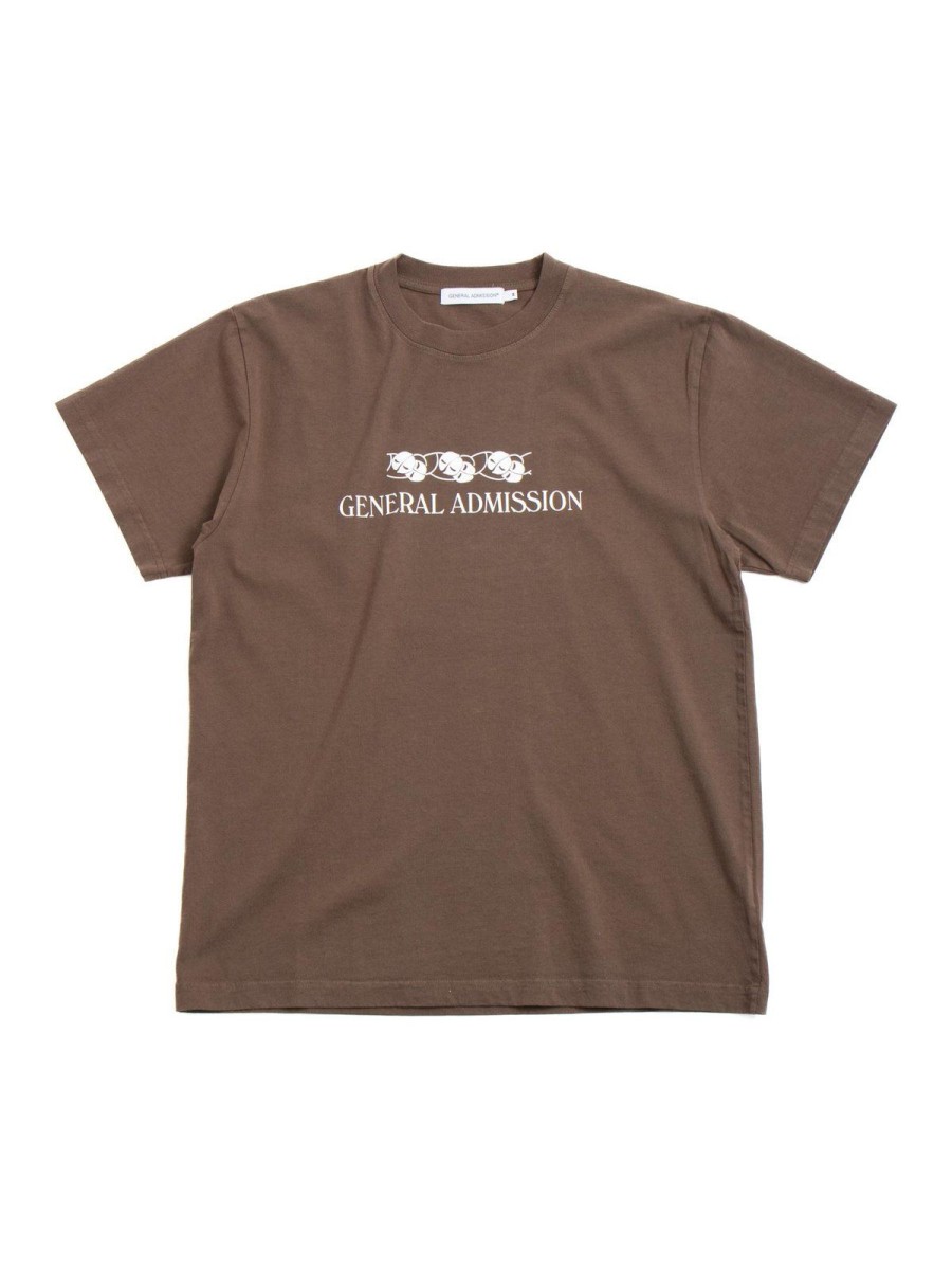 The Bureaubel Fast General Admission Tee Brown | T Shirts S/S