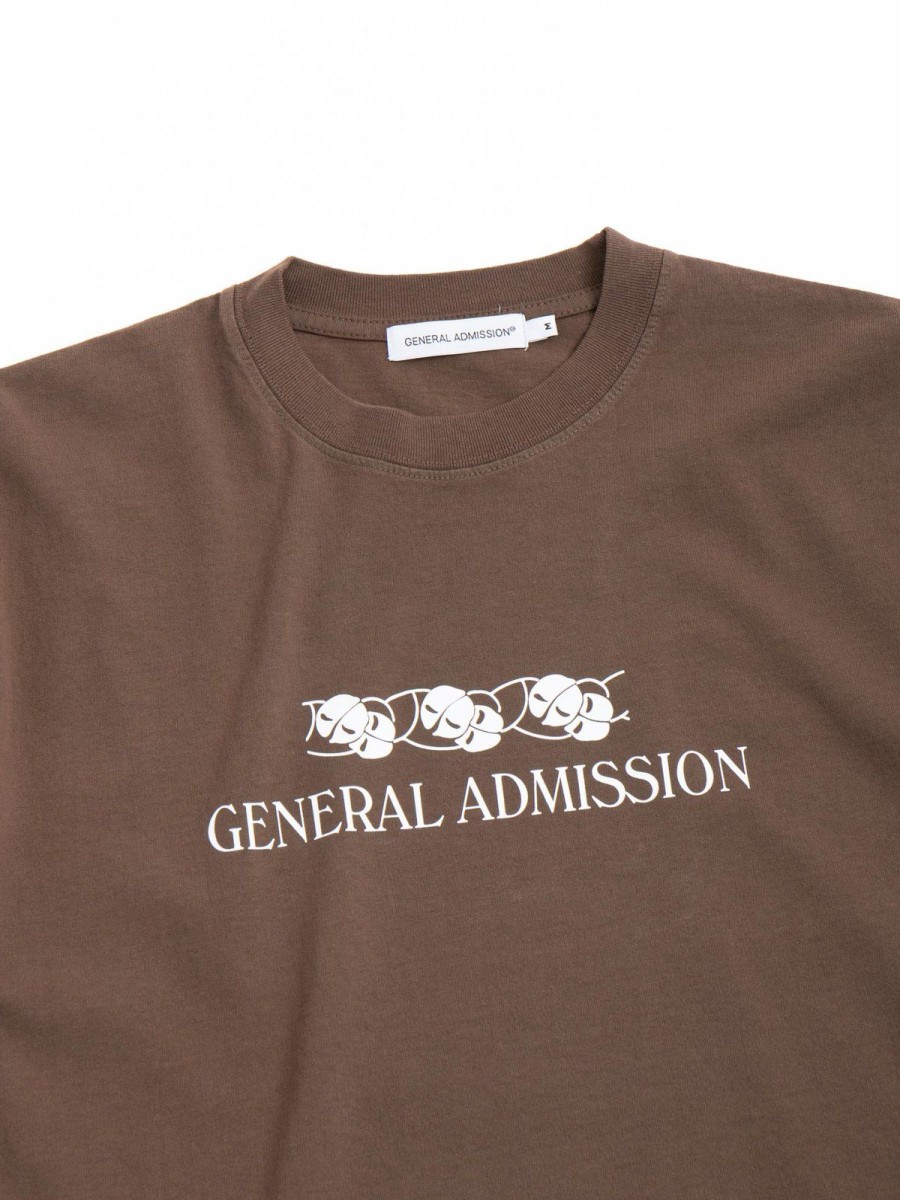 The Bureaubel Fast General Admission Tee Brown | T Shirts S/S