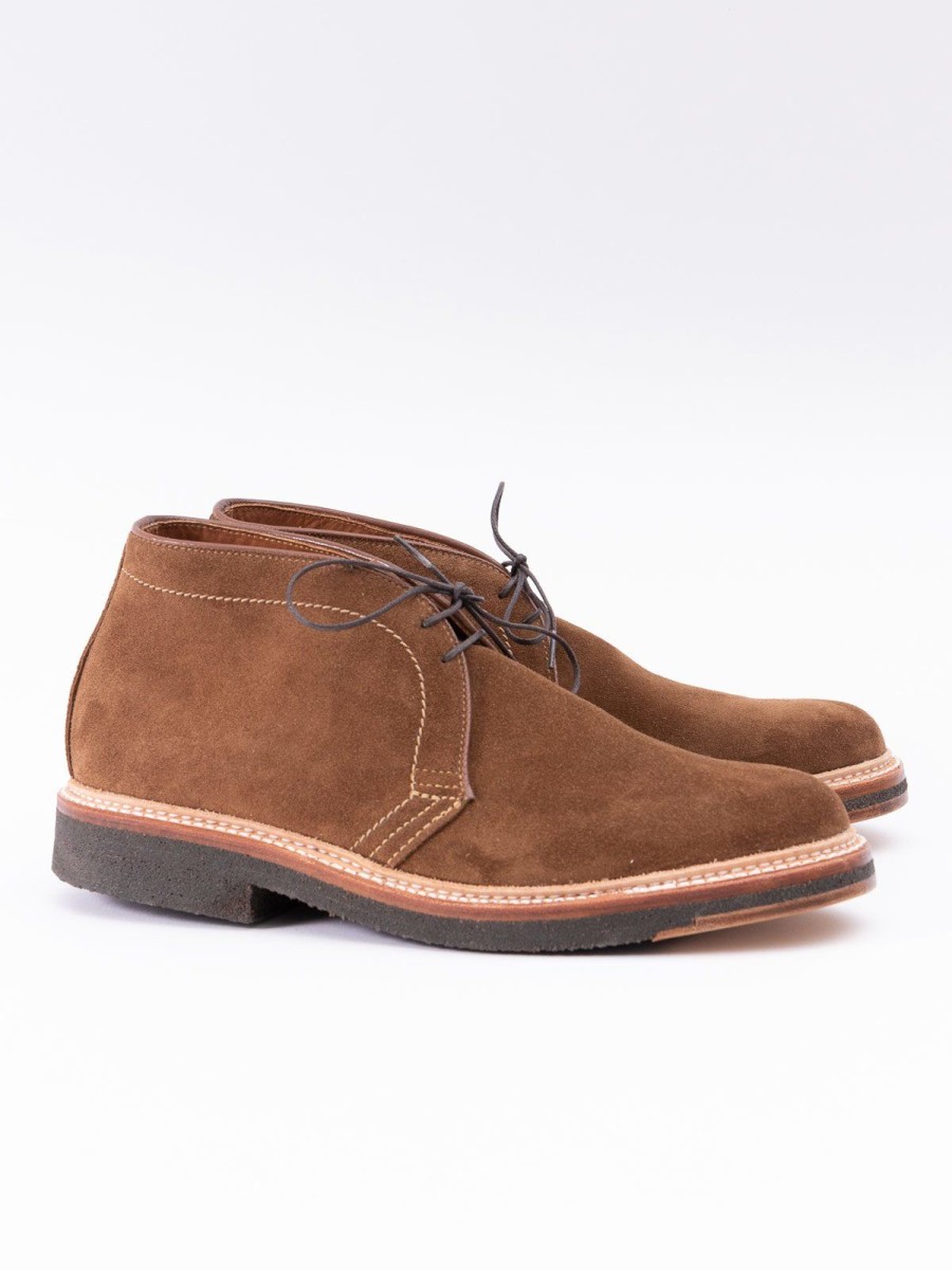 Alden for The Bureau Snuff Suede Chukka With Crepe Sole | Footwear