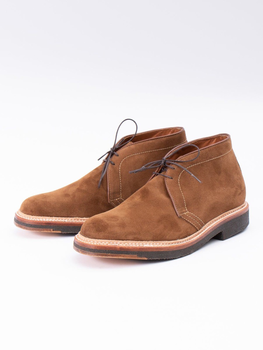 Alden for The Bureau Snuff Suede Chukka With Crepe Sole | Footwear