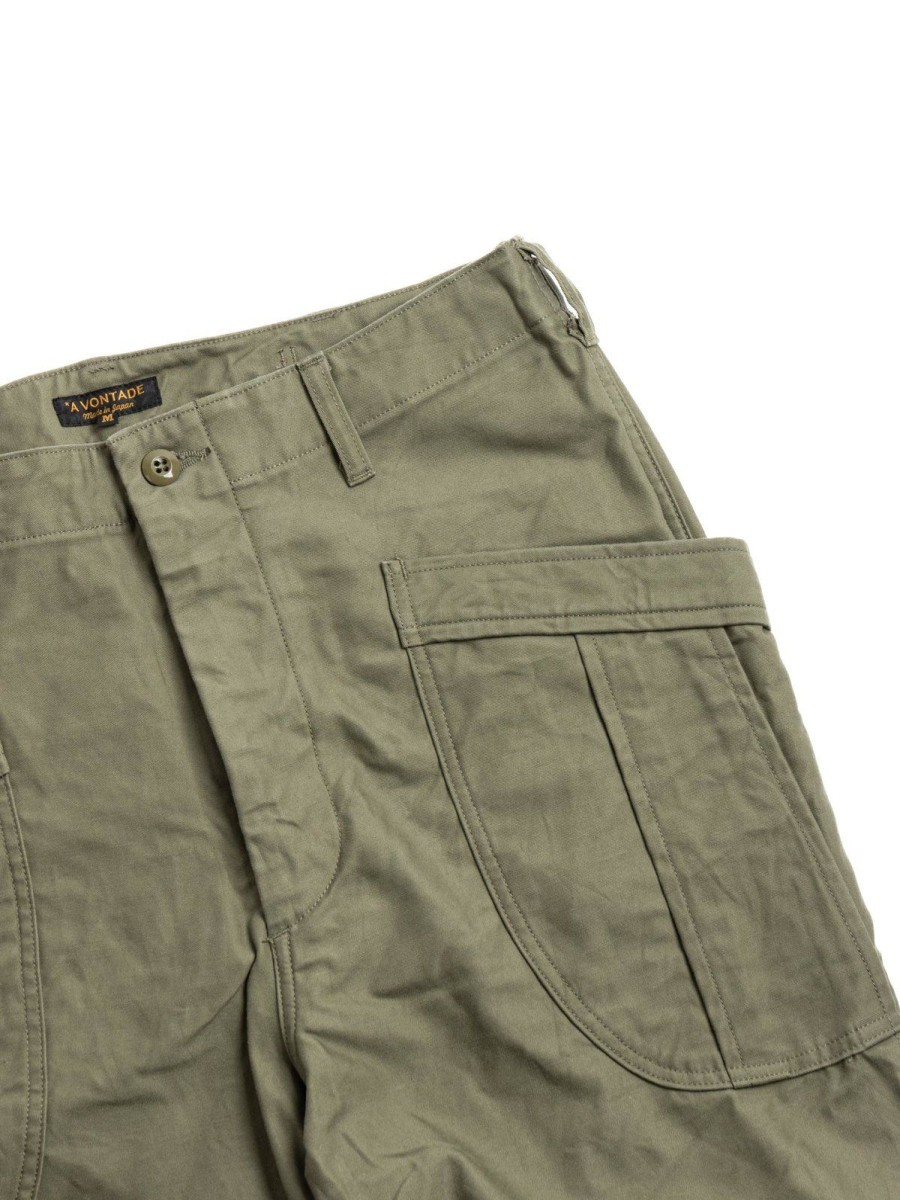 *A Vontade Fatigue Trouser Olive | Trousers