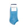 RoToTo Washi Pile Short Socks Neon Blue | Socks