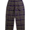 Engineered Garments Carlyle Pant Navy/Olive Cotton Plaid | Trousers