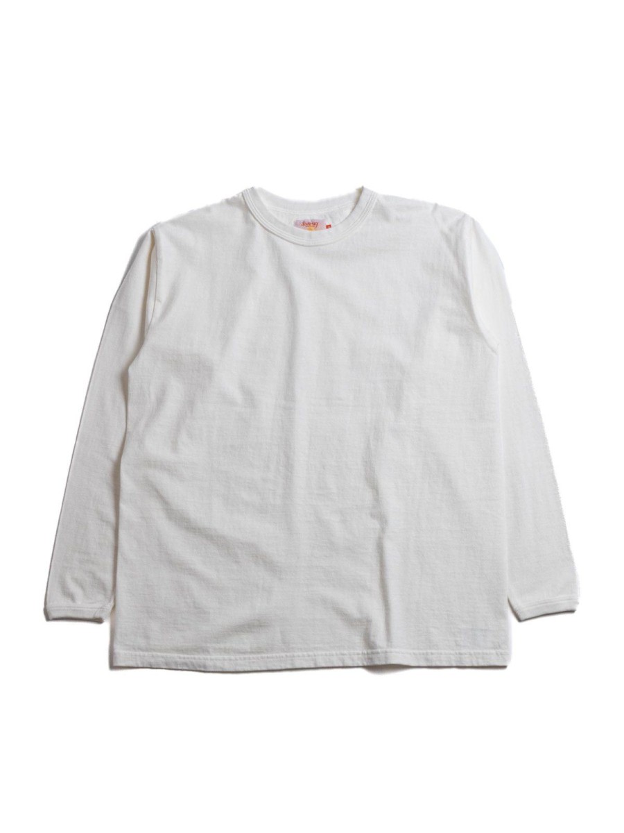 Sunray Sportswear Makaha L/S T Shirt Off White | T Shirts L/S