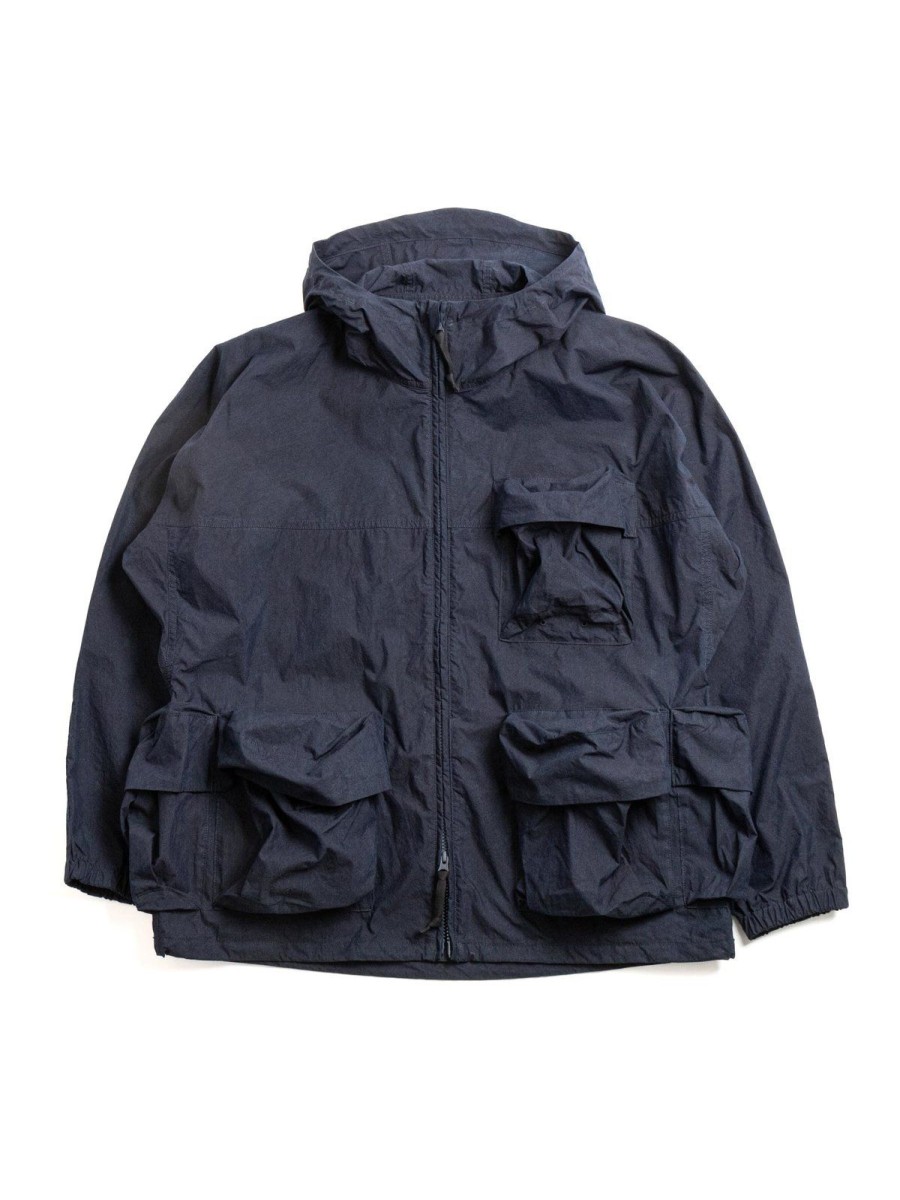 SNOW PEAK APPAREL C/N Parka Indigo | Outerwear