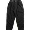 and wander Rewool Tweed Tapered Pants Black | Trousers