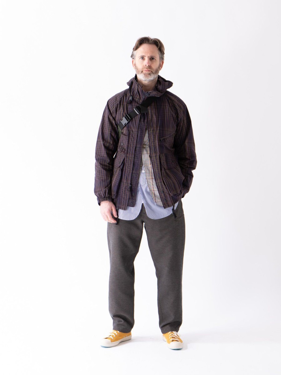 Engineered Garments Multi Color Nyco Plaid Atlantic Parka | Outerwear