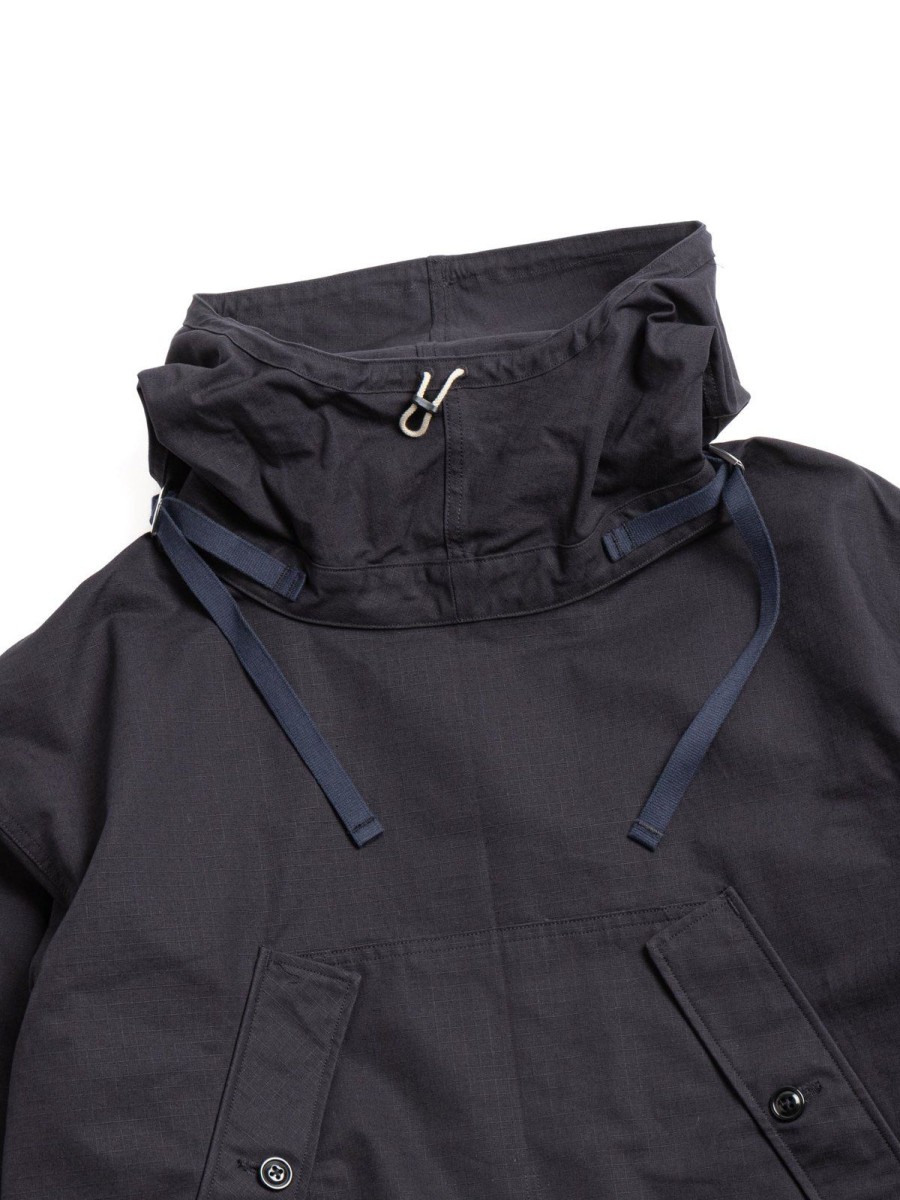 *A Vontade Salvage Parka Modify Navy | Outerwear