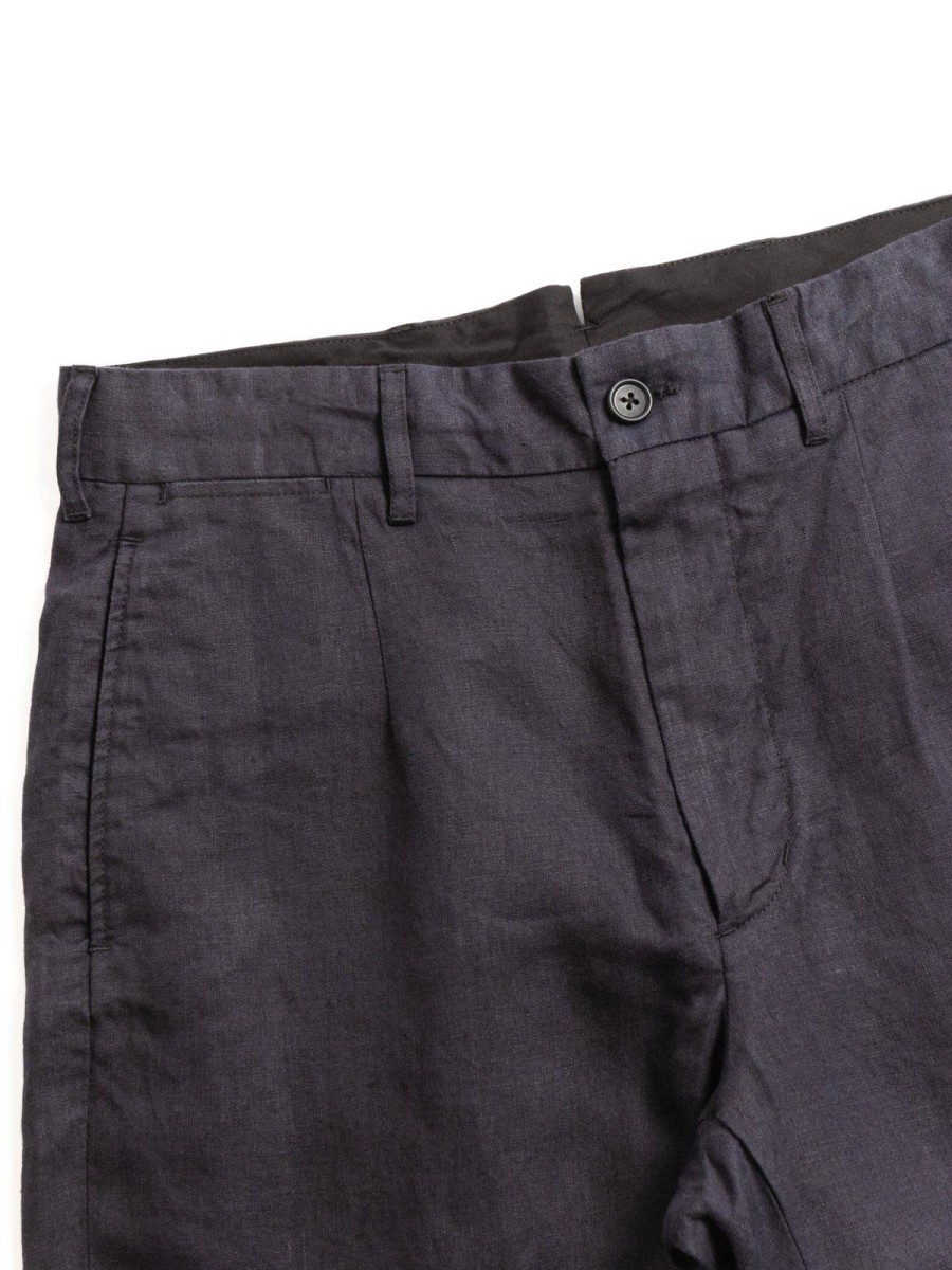 Engineered Garments Andover Pant Navy Linen Twill | Trousers