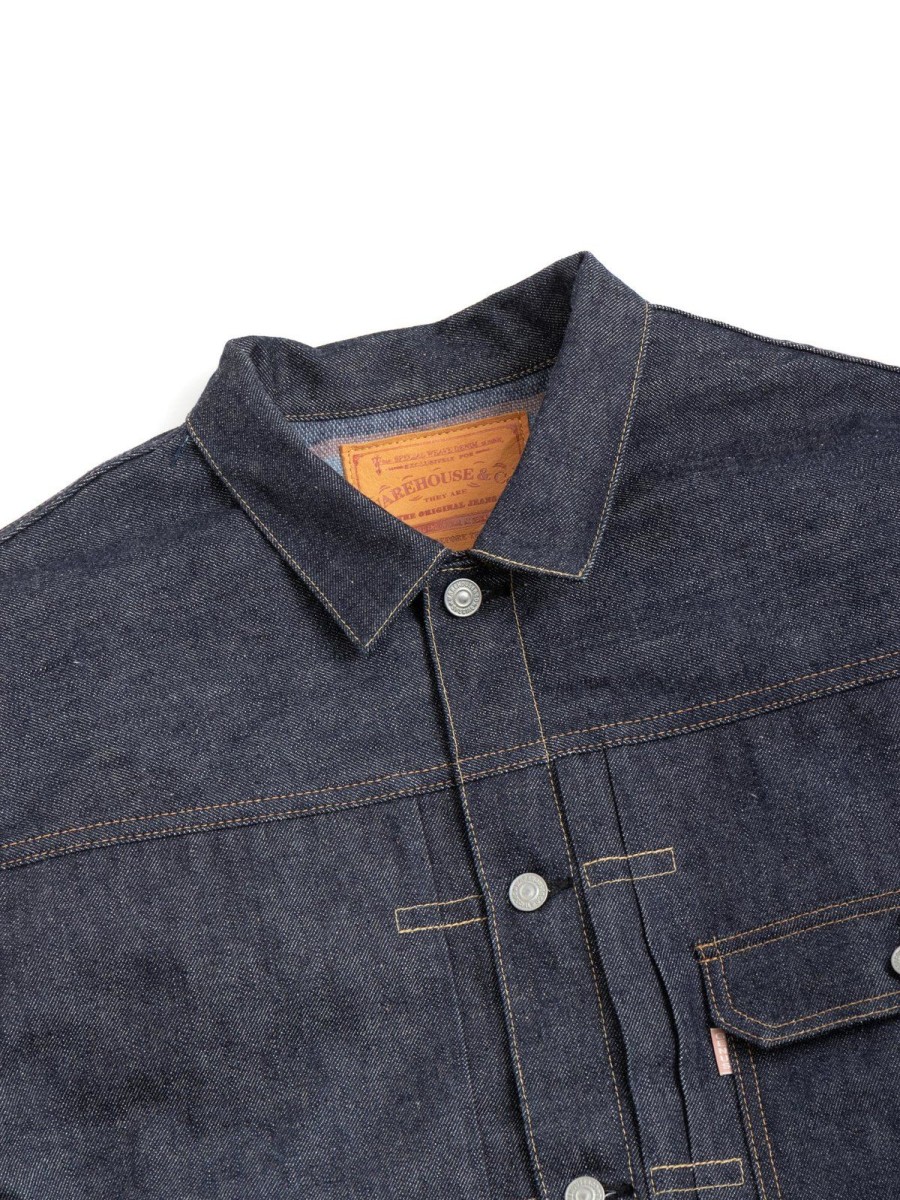 Warehouse & Co Lot 2001Xx(2000Xx) With Blanket Indigo Denim | Jackets