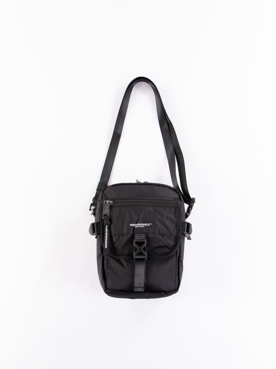 INDISPENSABLE Black Econyl Buddy Idp Quick Shoulder Bag | Bags & Luggage