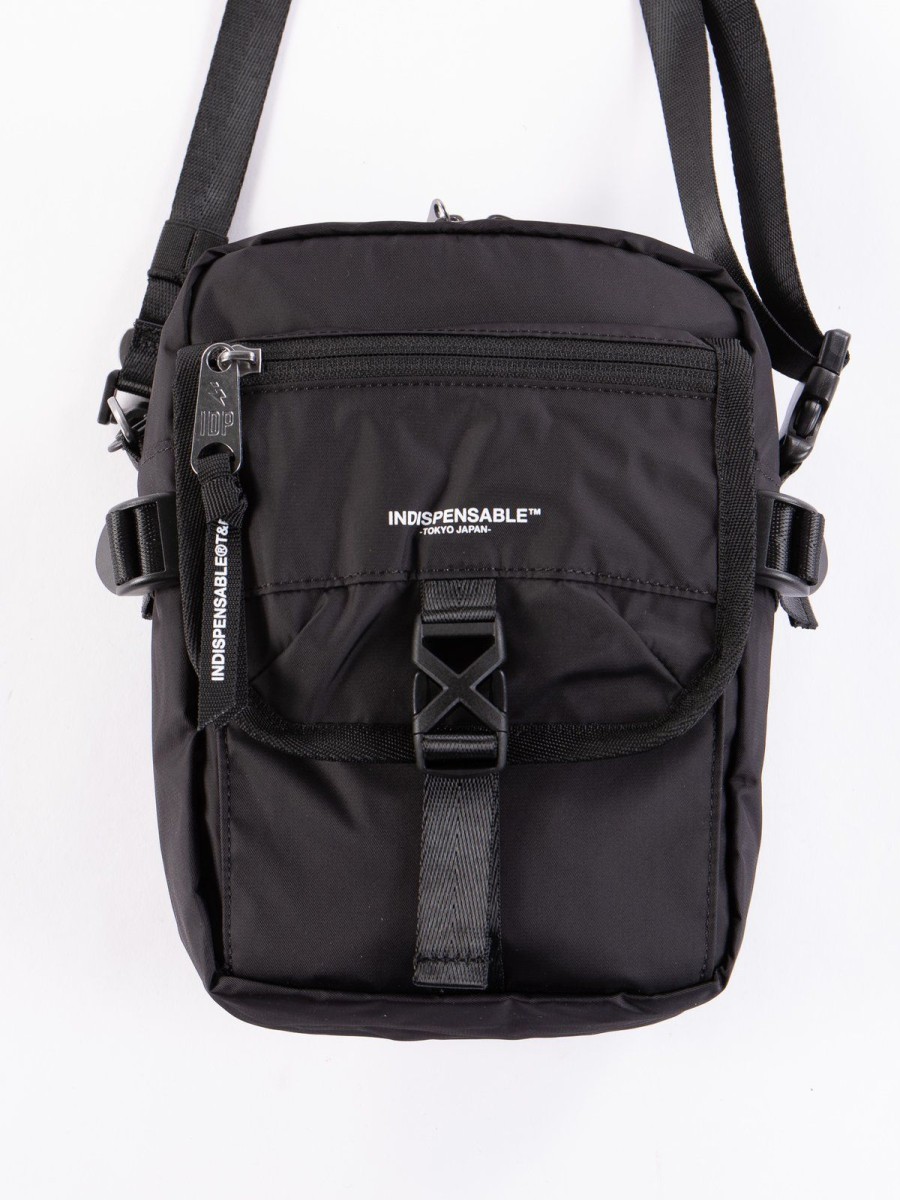 INDISPENSABLE Black Econyl Buddy Idp Quick Shoulder Bag | Bags & Luggage