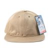 Poten Vintage Nylon Beige Baseball Cap | Headwear