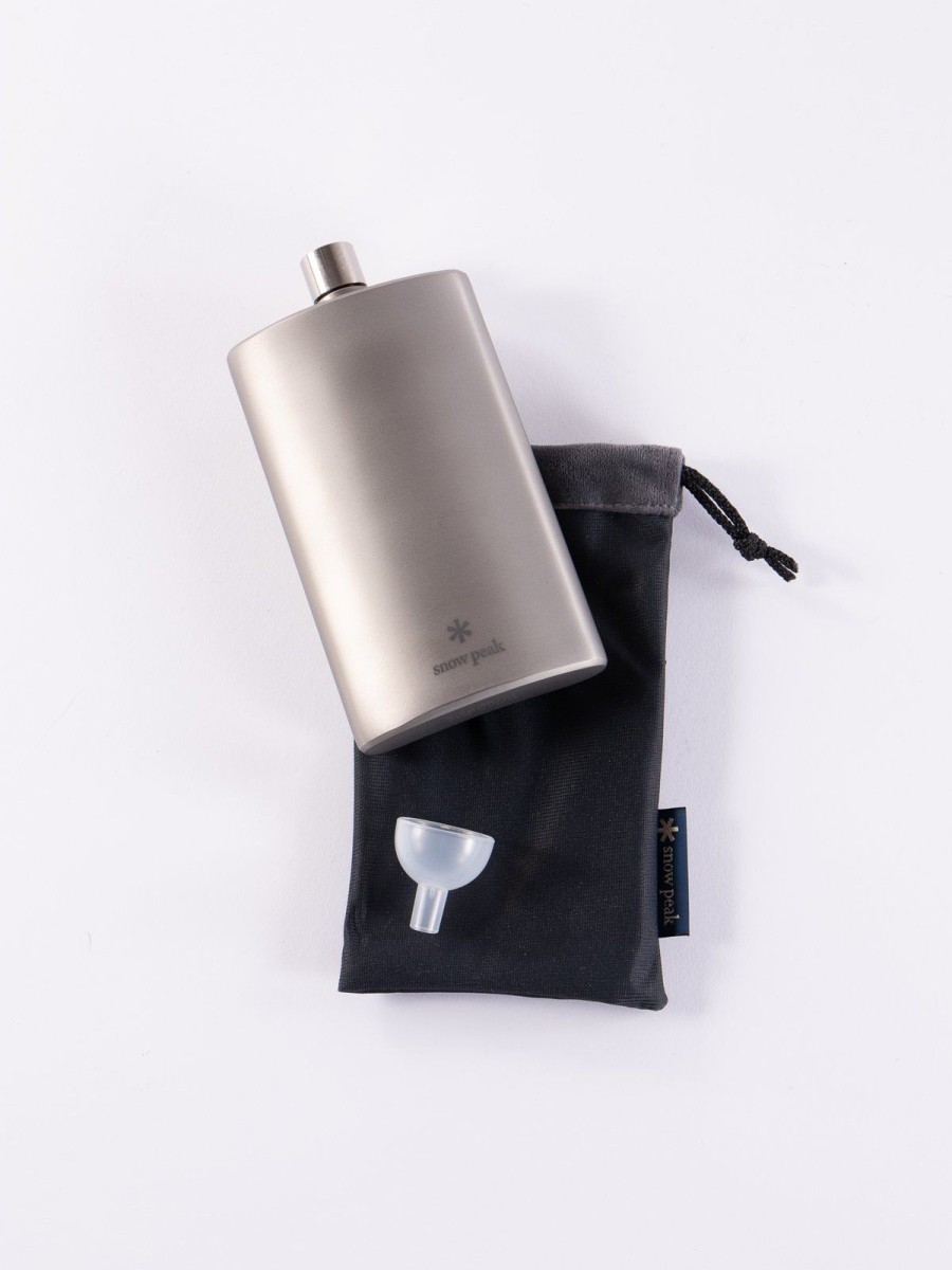 Snow Peak Titanium Large Flask | Home