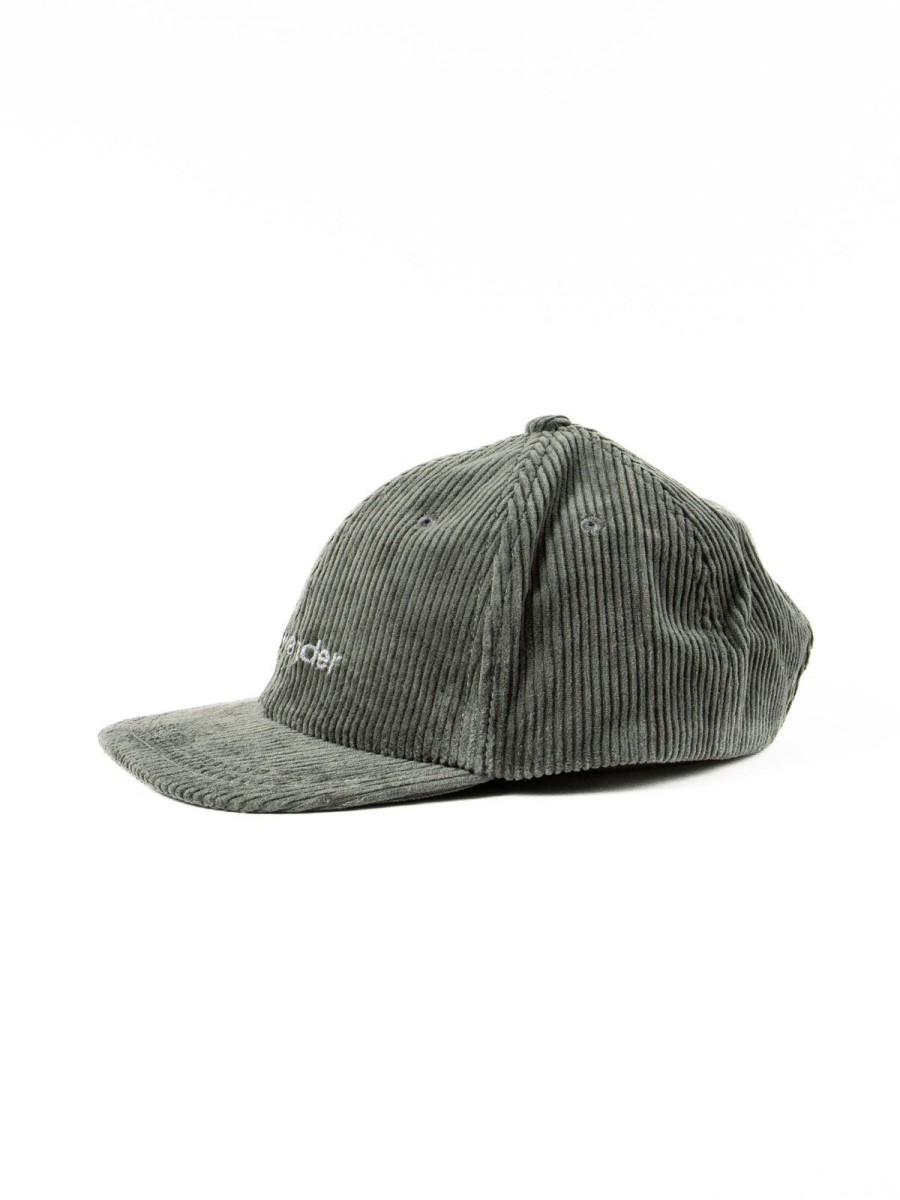 and wander Corduroy Cap Green | Aprons