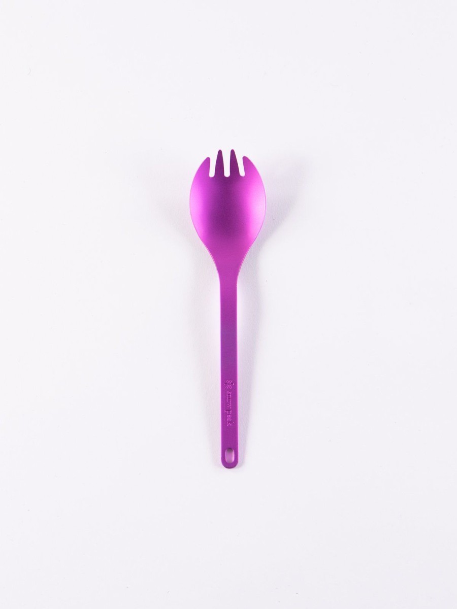 Snow Peak Purple Titanium Spork | Home