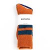 RoToTo Brush Mohair Crew Socks Orange | Socks