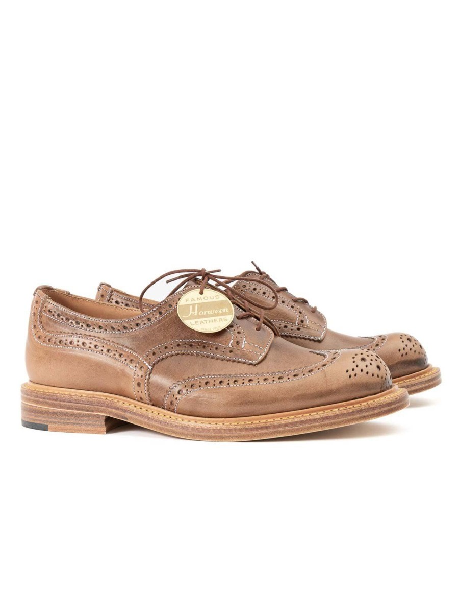 Tricker’s Oddment Sale Horween Natural Cxl Tbb Brogue Shoe | Footwear