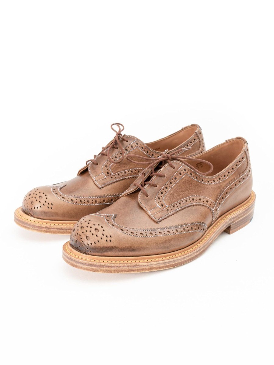 Tricker’s Oddment Sale Horween Natural Cxl Tbb Brogue Shoe | Footwear