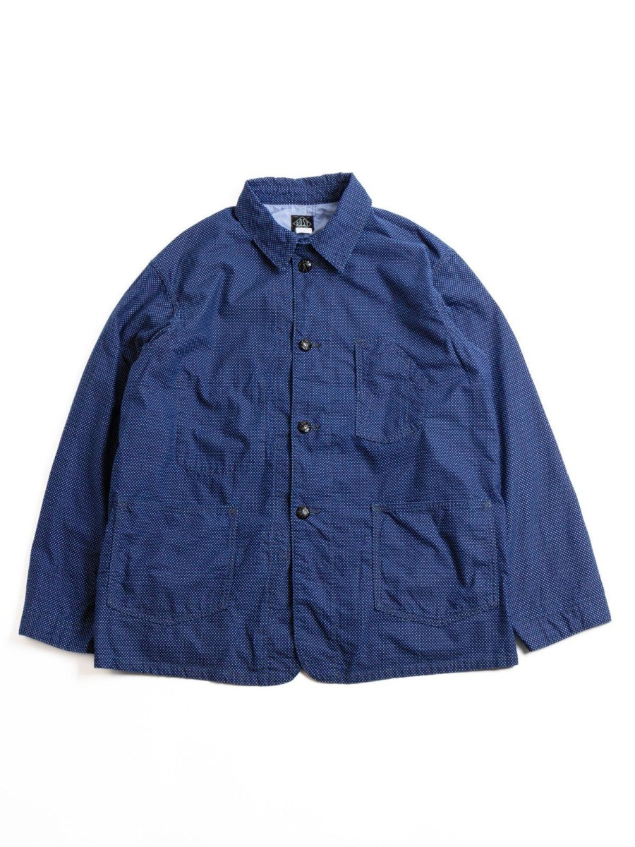 Post O’alls Lined No1 Jacket Dot X Feather Chambray | Jackets