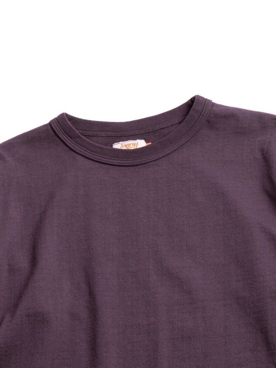 Sunray Sportswear Makaha L/S T Shirt Plum Perfect | T Shirts L/S